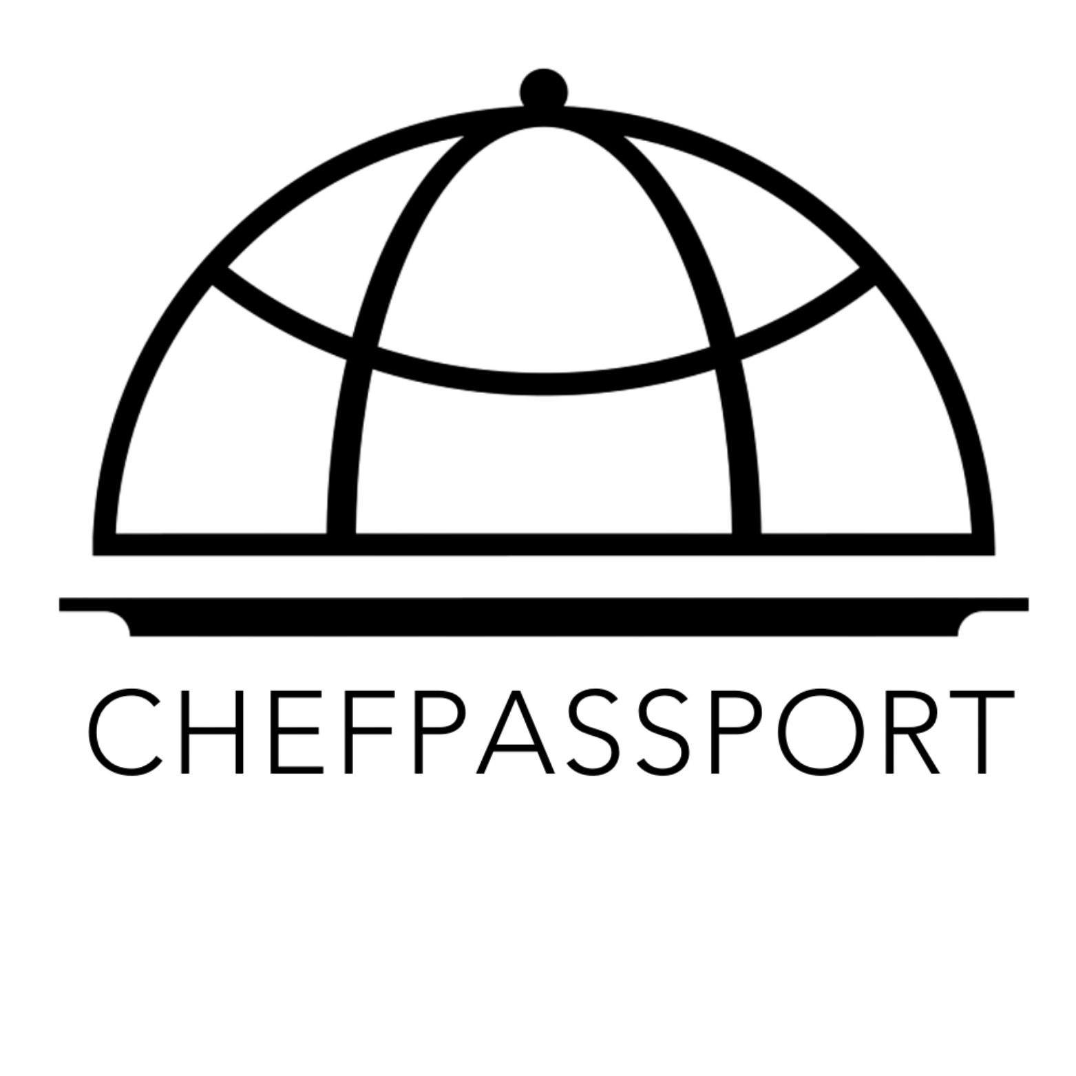 ChefPassport Logo Square Black